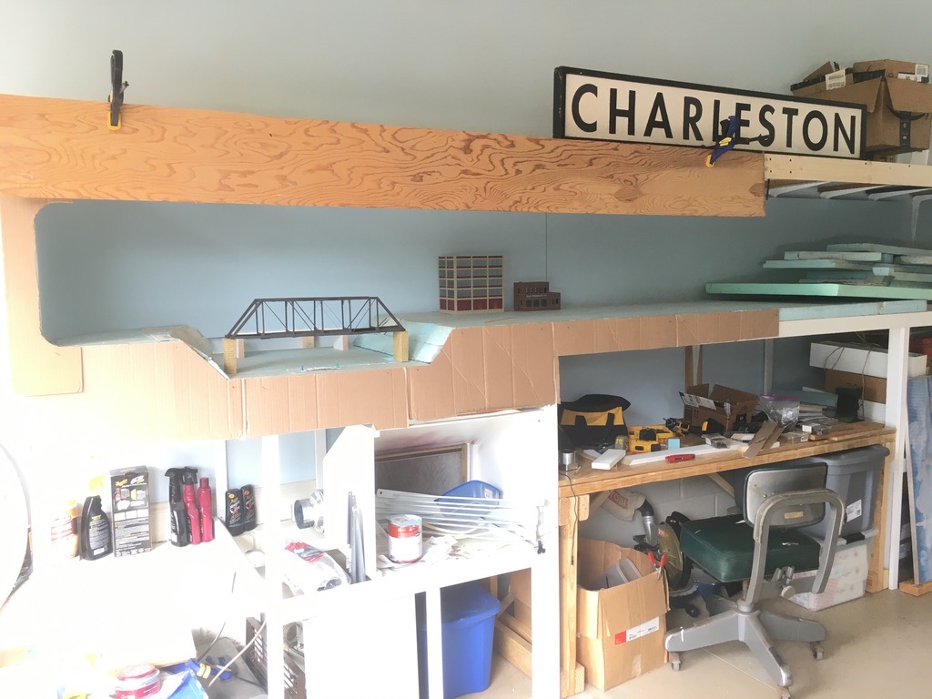 Eventually the layout will have valance and edge trim to make a kind of windowbox.