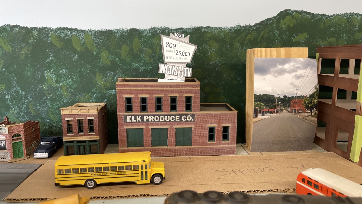 Paper version of WCHS sign to check for size.